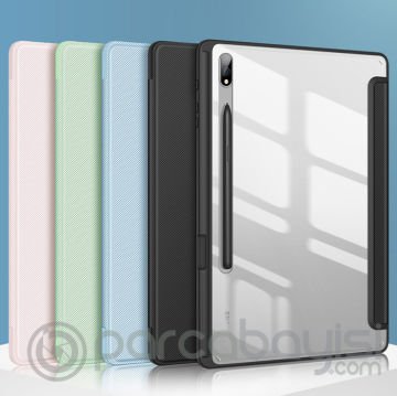 Dux Ducis SM Galaxy Tab S8 Plus(X800-X806) S7 FE (T730-T736B) S7 Plus(T970-T976B) Kılıf Toby Series