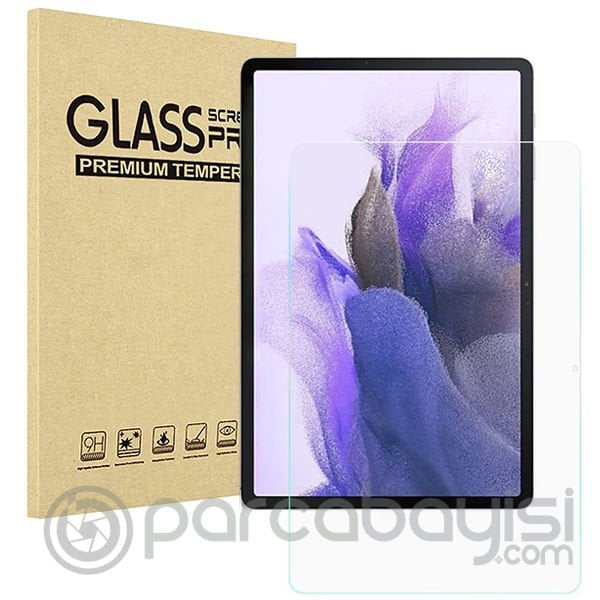 SM Galaxy Tab S7 FE LTE T737 Tempered Kırılmaz Cam Ekran Koruyucu