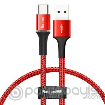 Baseus halo USB Type-C 3A Hızlı Şarj 0.25CM Kısa Power Bank için Şarj Kablosu