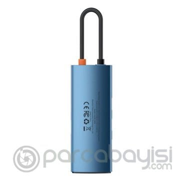 Baseus Metal Gleam Series 6in1 Type-C HUB Adaptör Çoklayıcı