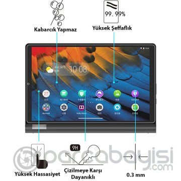 Lenovo Yoga Tab 5 10.1 Tempered Kırılmaz Cam Ekran Koruyucu