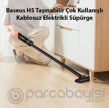 Baseus H5 Taşınabilir Çok Kullanışlı Kablosuz Elektrikli Süpürge
