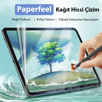 Dux Ducis SM Galaxy S8-S7 Paperfeel Pet Ekran Koruyucu 0.15mm Darbe Emici Film