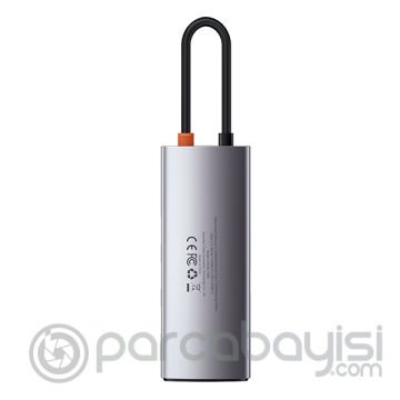 Baseus Metal Gleam Series 5in1 Type-C HUB Adaptör Çoklayıcı
