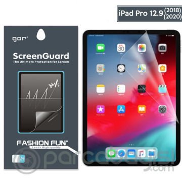 Gor Apple iPad Pro 12.9 (2021)- (2020)- (2018) Darbe Emici Ekran Koruyucu
