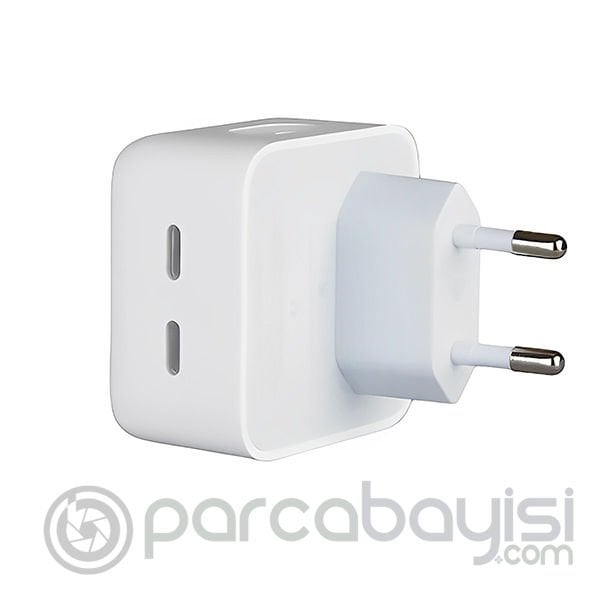 Ally 35W Hızlı Şarj Dual Usb-C Port Çıkışlı Power Adaptor