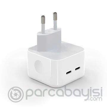Ally 35W Hızlı Şarj Dual Usb-C Port Çıkışlı Power Adaptor