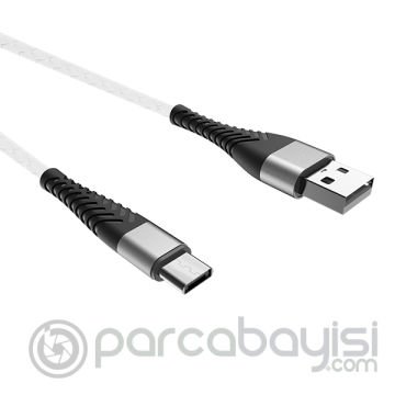 Ally Micro Usb 3.0A Hızlı Şarj Usb Kopmaz 1 Metre Kablo