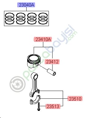 Sekman Takımı Std Kia Rio Pıcanto Stonıc Orjinal | 2304003000