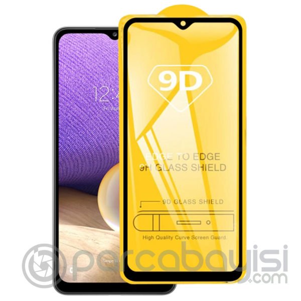 Ally SM Galaxy A32 Full Glue-Tempered Cam Ekran Koruyucu