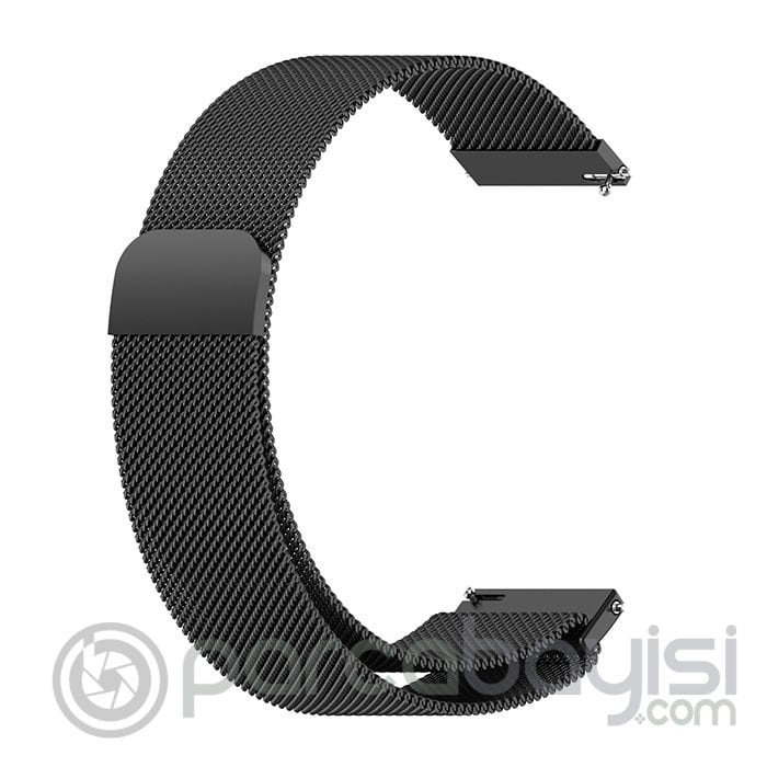20MM Gear S3 Watch 4 -GT2 GT2E 42MM Kayış,Kordon Metal Milano Loop