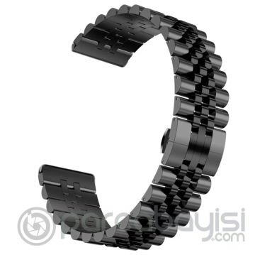 20MM Gear S3 Watch 4 -GT2 GT2E 42MM Kayış,Kordon Seramik Paslanmaz Çelik