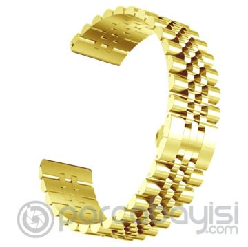 20MM Gear S3 Watch 4 -GT2 GT2E 42MM Kayış,Kordon Seramik Paslanmaz Çelik