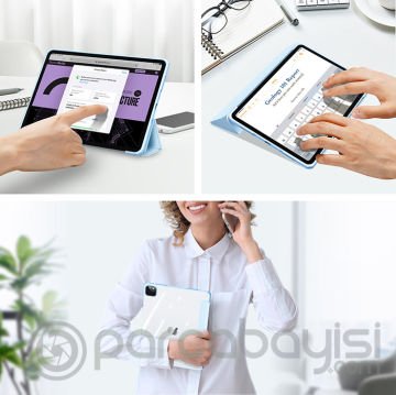Dux Ducis iPad Pro 12.9 2022-2021-2020-2018 Kılıf Copa Series Uyku Modlu Kapaklı Kılıf