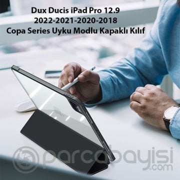 Dux Ducis iPad Pro 12.9 2022-2021-2020-2018 Kılıf Copa Series Uyku Modlu Kapaklı Kılıf