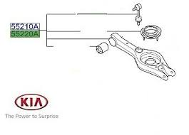 Kia Ceed Arka Suspansiyon Rot Kolu Sağ Orjinal | 55220A6100