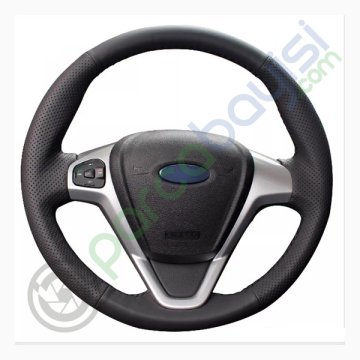 Ford Courier 2008-13 Araca Özel Dikişli Deri Direksiyon Kılıfı