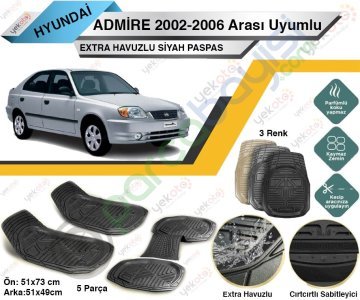 ası Uyumlu Extra Havuzlu Kesilebilir Siyah Paspas