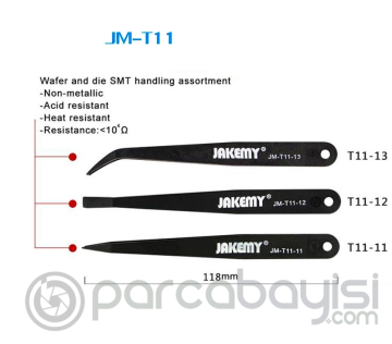 Jakemy Jm-T11 Profesyonel Anti Statik Plastik Cımbız Seti