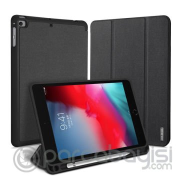 DUX DUCİS iPad Mini 5- Mini 4 Kılıf Kalem Yerli Soft Tpu Mıknatıslı Domo Series Kılıf