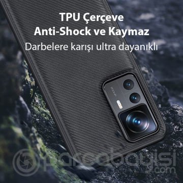 Dux Ducis Xiaomi 12T-12T Pro Fino Serisi Premium Dokuma Silikon Kılıf