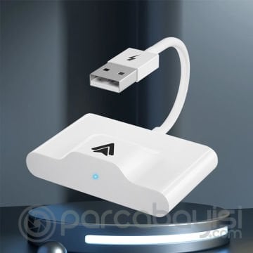 Ally USB+Type-C Adaptör Android Kablosuz Carplay Adaptör Çevirici