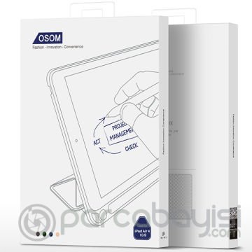 DUX DUCİS iPad Air 4 10.9 Kılıf Kalem Yerli Soft Tpu Mıknatıslı Osom Series
