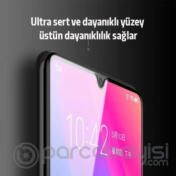 Ally Xiaomi Redmi 9 9D Full Glue Tempered Cam Ekran Koruyucu