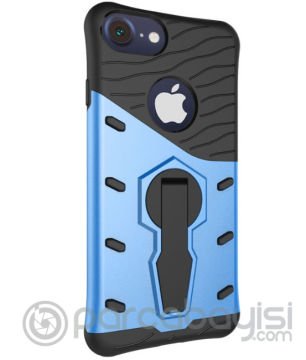 İPhone 8-7 Plus Robot Standlı Sert Plastik Kılıf