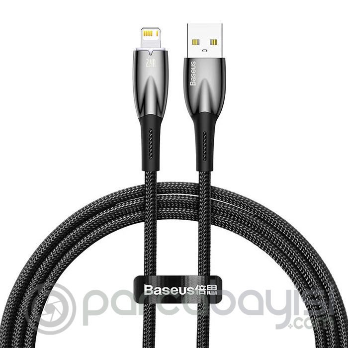 Baseus Glimmer Series iPhone Lightning to USB Hızlı Data Şarj Kablosu 1mt