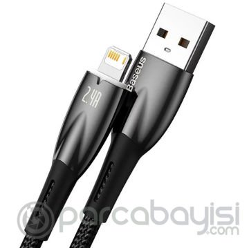 Baseus Glimmer Series iPhone Lightning to USB Hızlı Data Şarj Kablosu 1mt