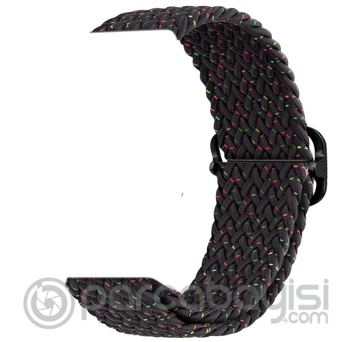 Ally Apple Watch 7-8 45mm 6-5-4 44mm Japon Tokalı Elastik Kayış Kordon 3-2-1 42mm