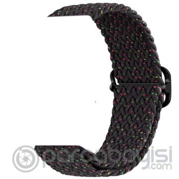Ally Apple Watch 7-8 45mm 6-5-4 44mm Japon Tokalı Elastik Kayış Kordon 3-2-1 42mm