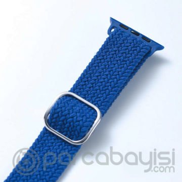 Ally Apple Watch 7-8 45mm 6-5-4 44mm Japon Tokalı Elastik Kayış Kordon 3-2-1 42mm