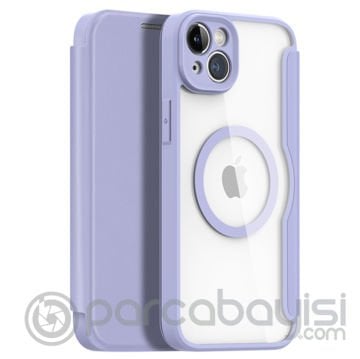 Dux Ducis iPhone 14 6.1 Kılıf Skin X Pro Series MagSafe Kapaklı Kılıf Folio Case