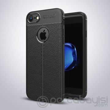 ALLY iPhone SE3-SE2 İPhone 8-7 Litchi  Silikon Kılıf