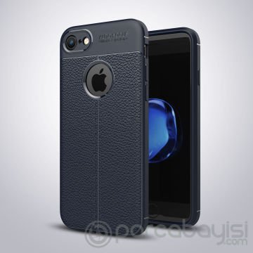 ALLY iPhone SE3-SE2 İPhone 8-7 Litchi  Silikon Kılıf