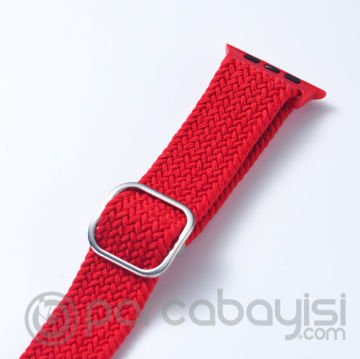 Ally Apple Watch 7-8 41mm 6-5-4 40mm Japon Tokalı Elastik Kayış Kordon 3-2-1 38mm