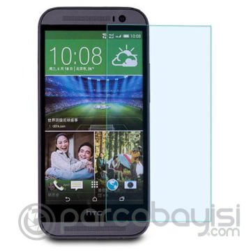 Htc One E8 Tempered Kırılmaz Cam Ekran Koruyucu