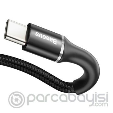 Baseus halo USB Type-C 40W Flash Şarj 1Metre USB Şarj Kablosu