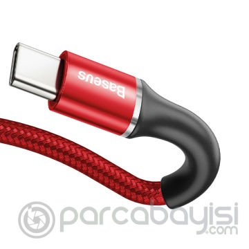 Baseus halo USB Type-C 40W Flash Şarj 1Metre USB Şarj Kablosu
