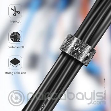 KUULAA Kesilebilir Kablo Sarıcı Ve Düzenleyici Organizatör 1 Metre