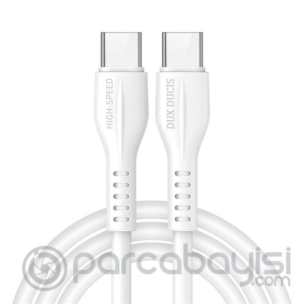 DUX DUCİS Type-C PD 60W QC4.0 Hızlı Şarj Kablosu 1 Metre