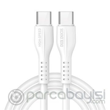 DUX DUCİS Type-C PD 60W QC4.0 Hızlı Şarj Kablosu 1 Metre