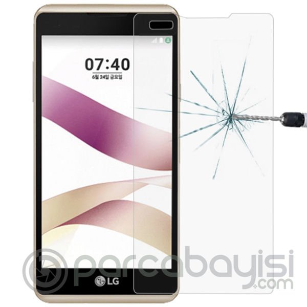 Lg X Skin Tempered Kırılmaz Cam Ekran Koruyucu