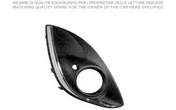 SİS FAR KAPAĞI ÖN SAĞ SİSLİ KROM OPEL CORSA D 2011-2014 | 13344799 | 13344799