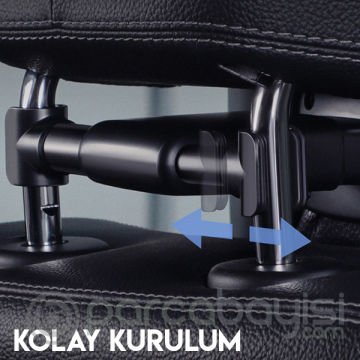 Baseus First Class Car Headrest Araç Koltuk Deri Boyun Yastık