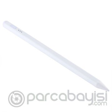 Ally Apple Pencil Kapasitif Stylus Dokunmatik IPad Tablet Kalemi + Yedek Uc