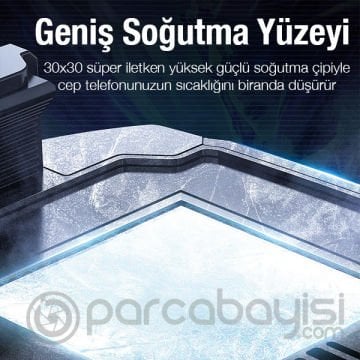 MEMO DL16 27W Süper İletken Telefon Soğutma Fanı Radyatör Soğutucu