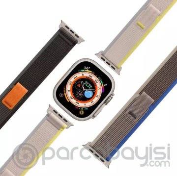 Ally Apple Watch 7-8 41mm 6-5-4 40mm Field Loop Kayış Kordon 3-2-1 38mm